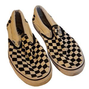 Vans Slip-On Checkered Skate Shoes Women's Size 9 Men's 7.5